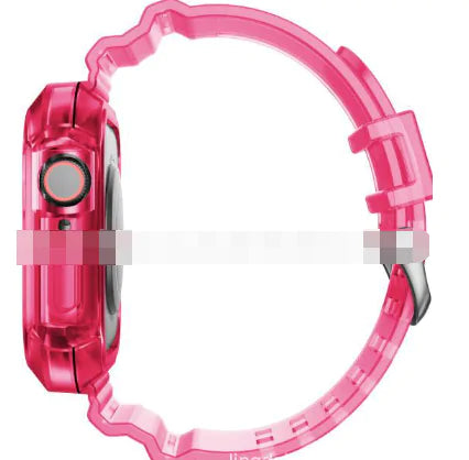 Clear Band & Case For Apple Watch