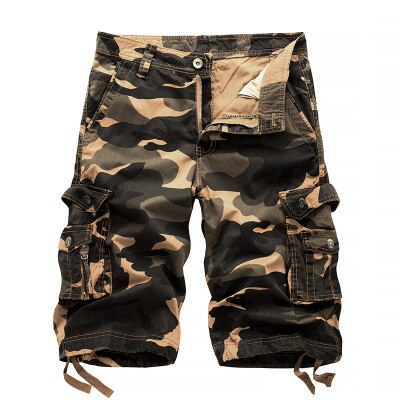 Cargo Shorts Men Military