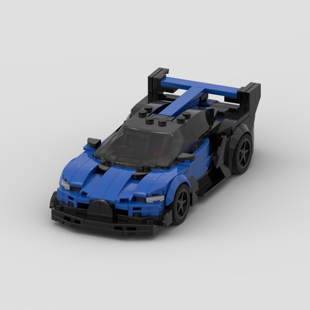 Bugatti Bolide Vision GT Racing Brick Car Toys