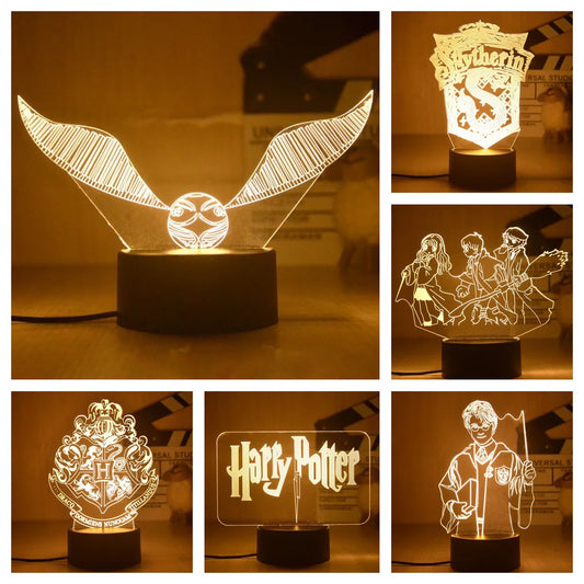 3D Anime Night Lamp