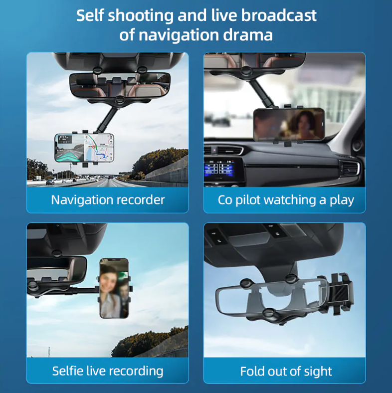 Rotatable Smart Phone Car Holder